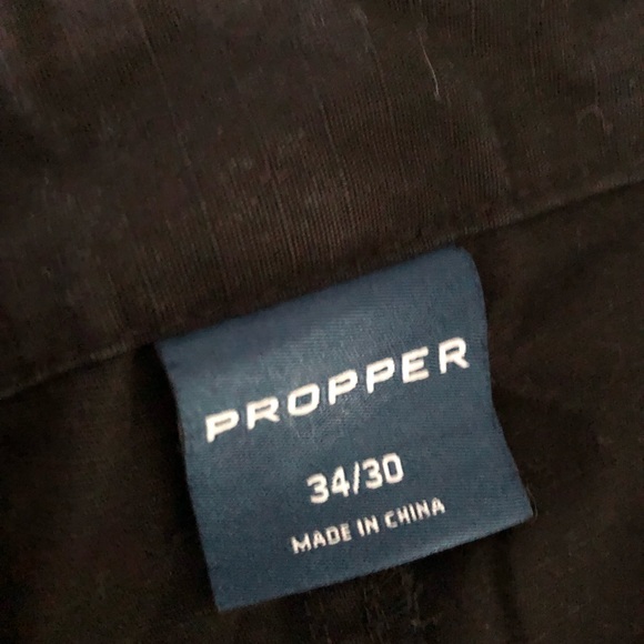 USED Mens Proper 34/30 Pants - Picture 2 of 4